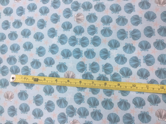 Stoffabric - Season Living - Shells on Sand - Blue