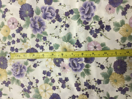Timeless Treasures Fabric - Lotus - #77329