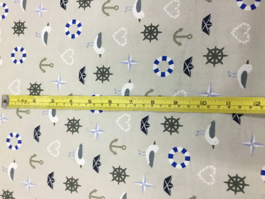 Stoffabric - Season Living - Sea Motifs on Sand