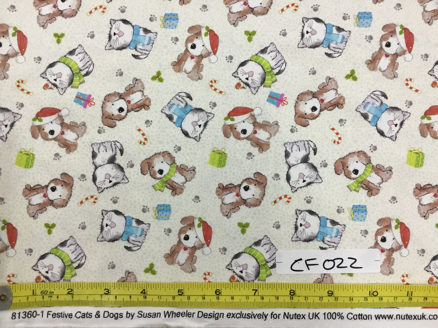 Nutex - 81360-1  - Festive Cats&Dogs