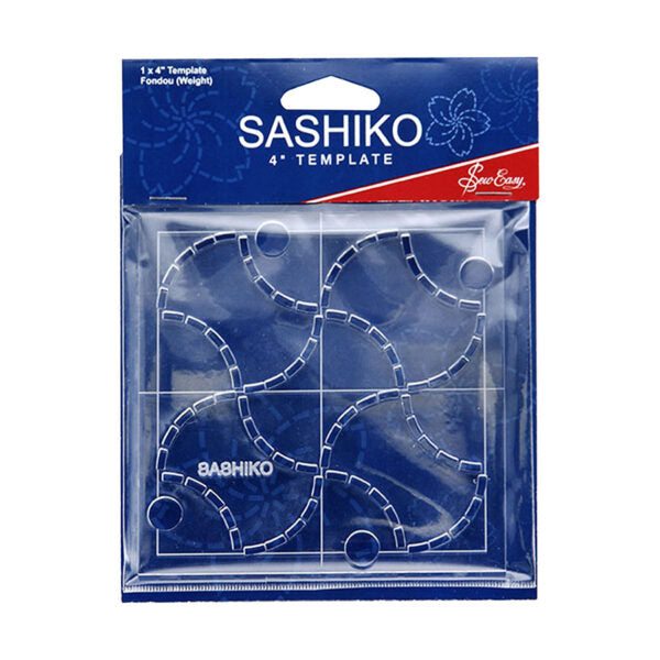 SASHIKO TEMPLATE 4 IN' WEIGHT
