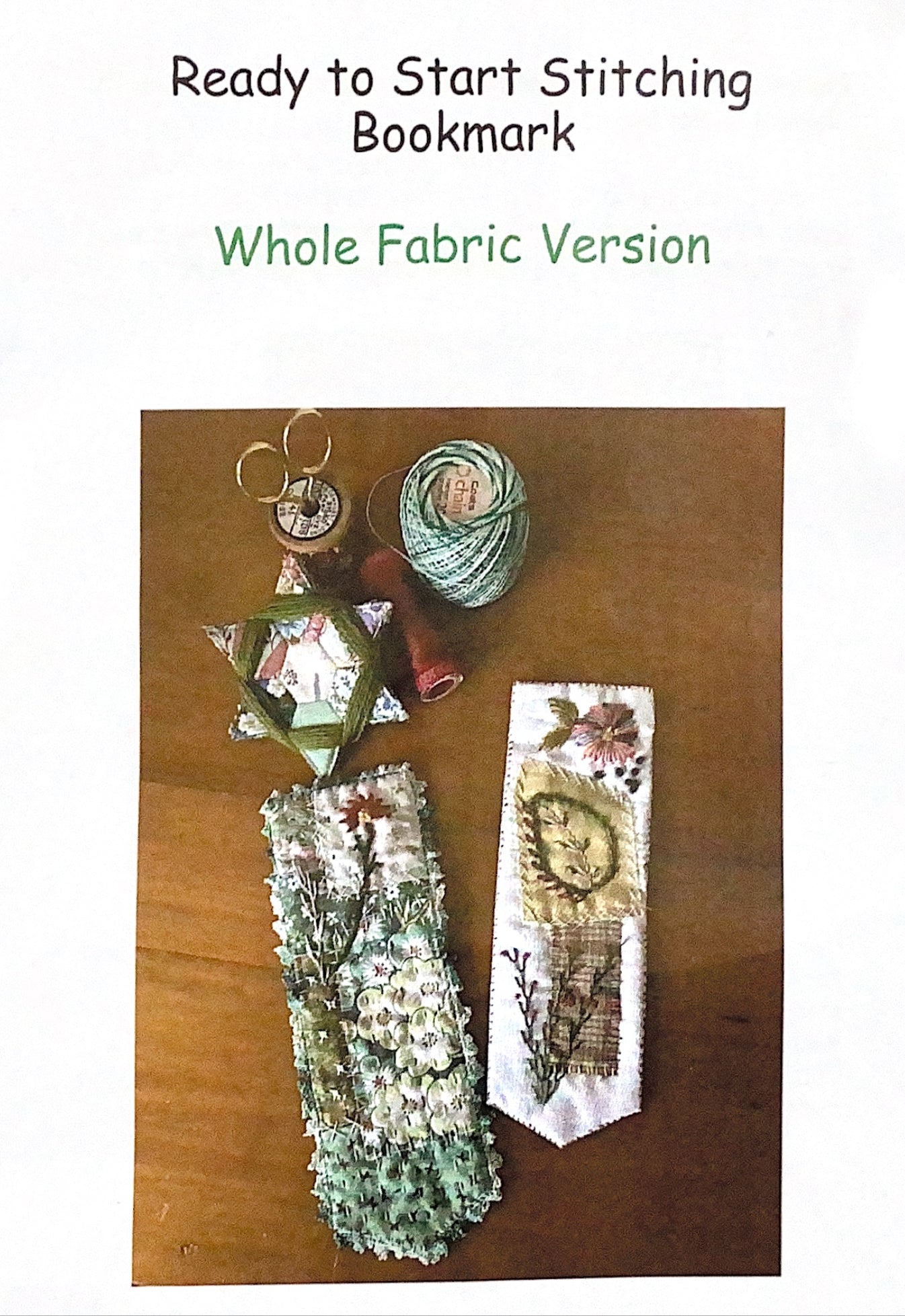 Slow Stitching - Bookmark Kit