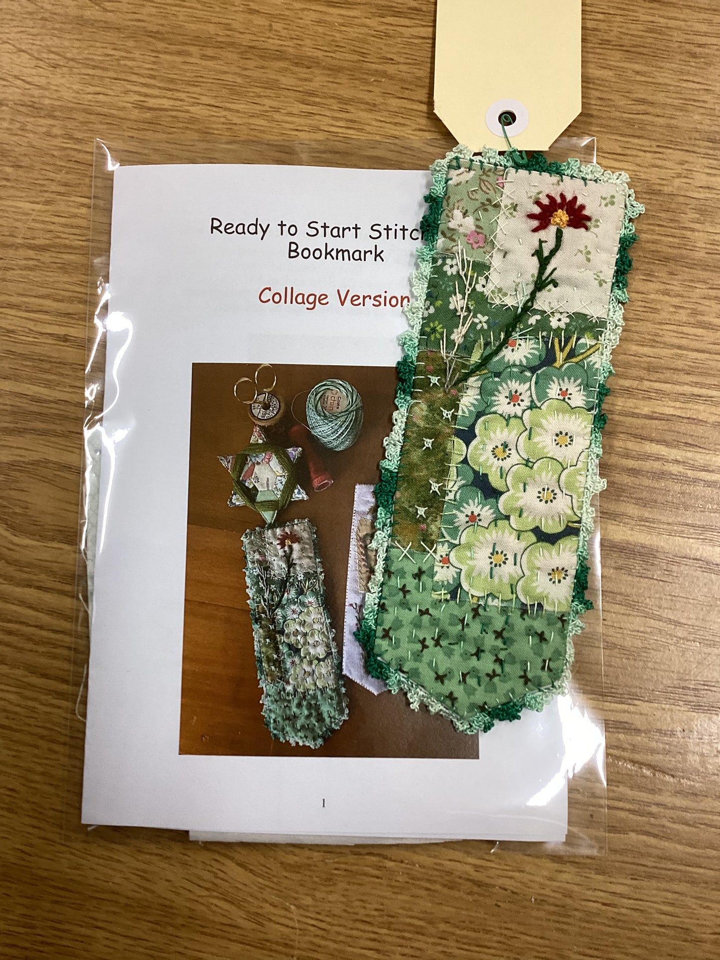 Slow Stitching - Bookmark Kit