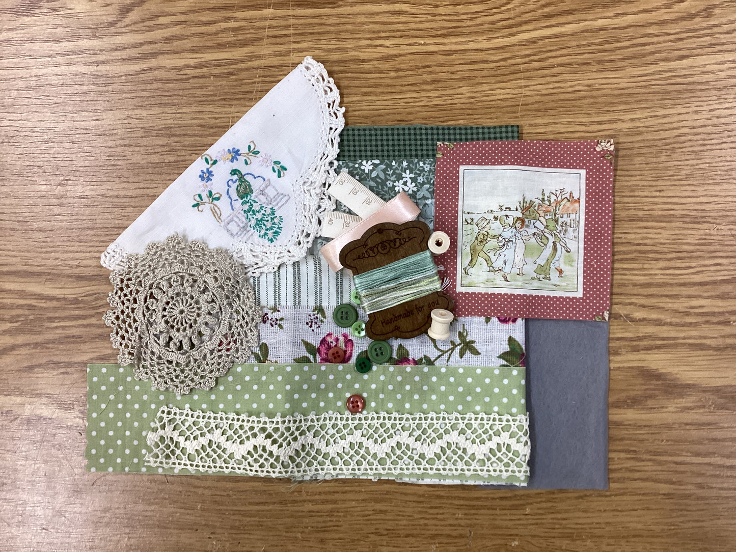 Slow Stitching Kit - Green