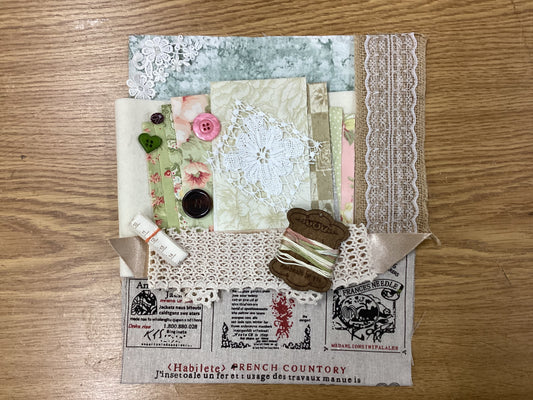 Slow Stitching Kit - Beige
