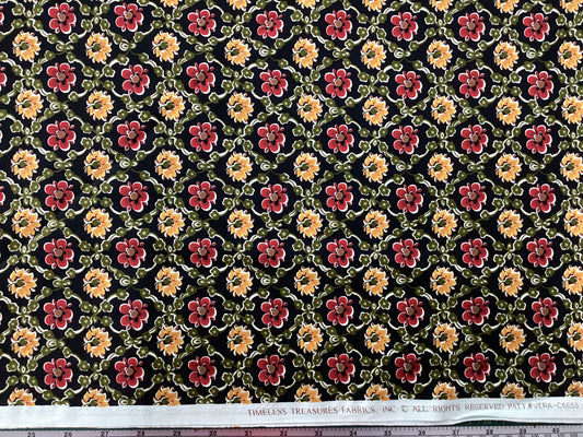 Timeless Treasures Fabric - Vera - #5655