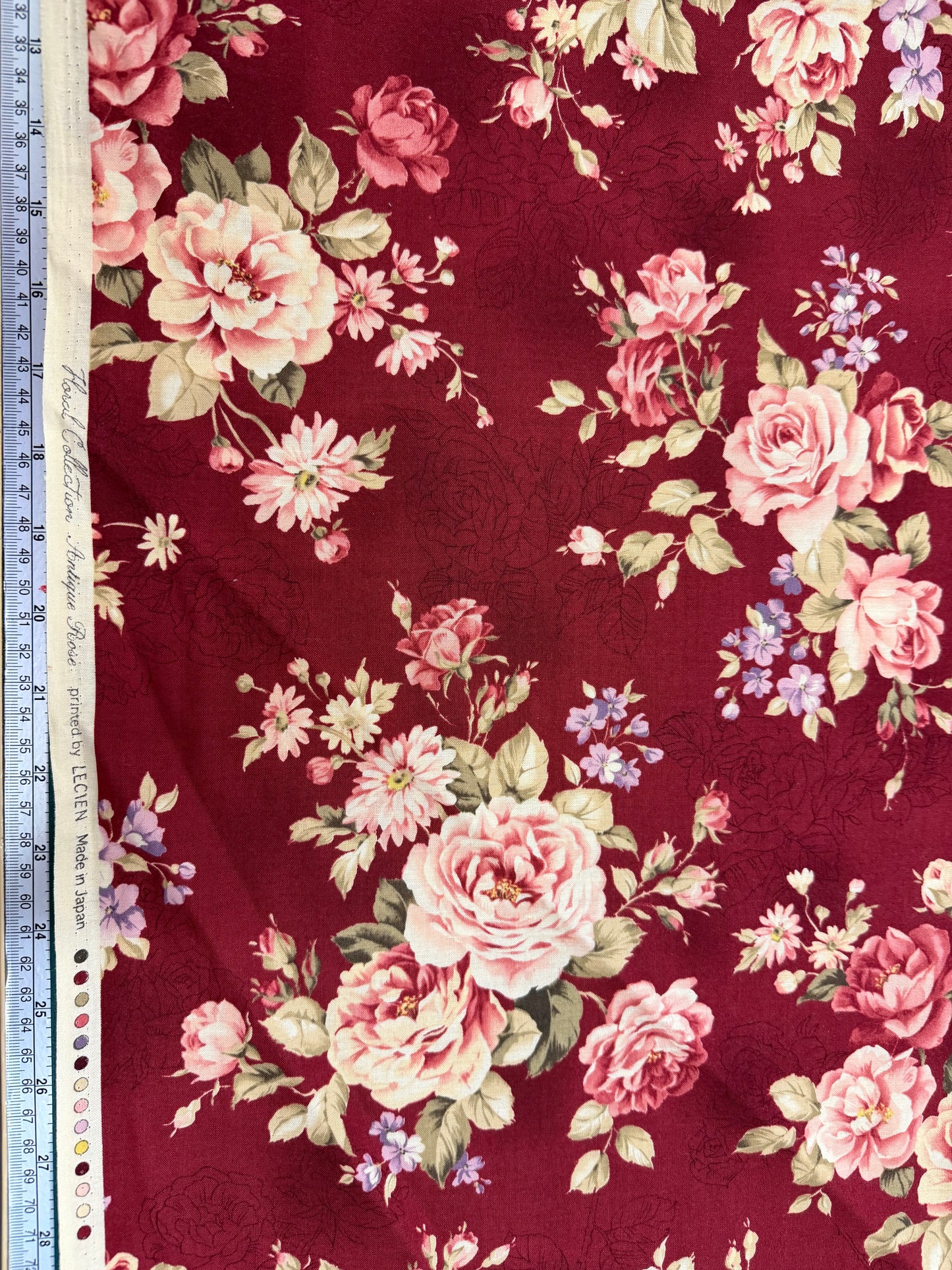 Lecien - Floral Collection - Antique Rose - #7226R