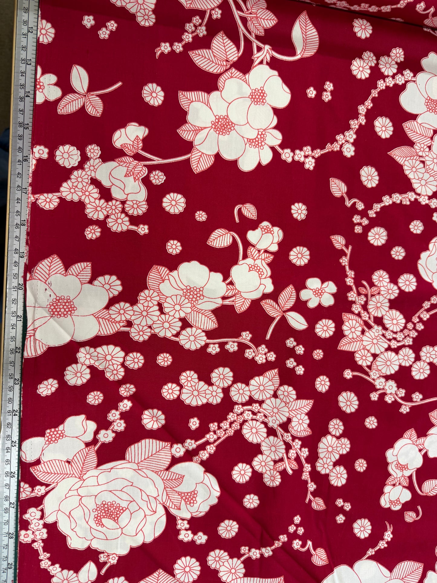 New Romantic - Red & White Florals
