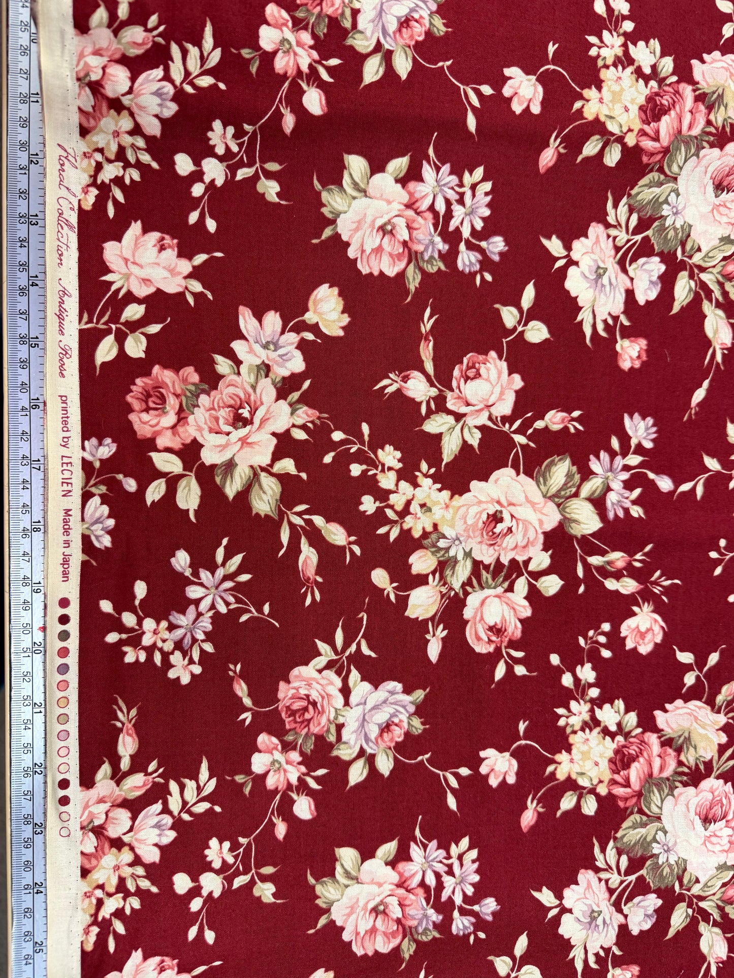 Lecien - Floral Collection - Antique Rose - #7228R