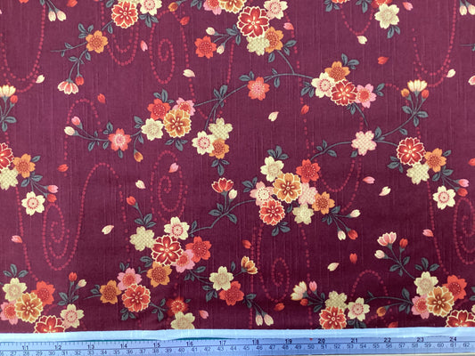 KK Fabrics - Burgundy - #6226