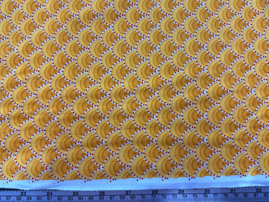 Timeless Treasures Fabric - Vera - Yellow - #6326