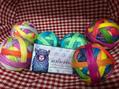 Heathermaid Hand Dyed Sparkle Sock Pairs