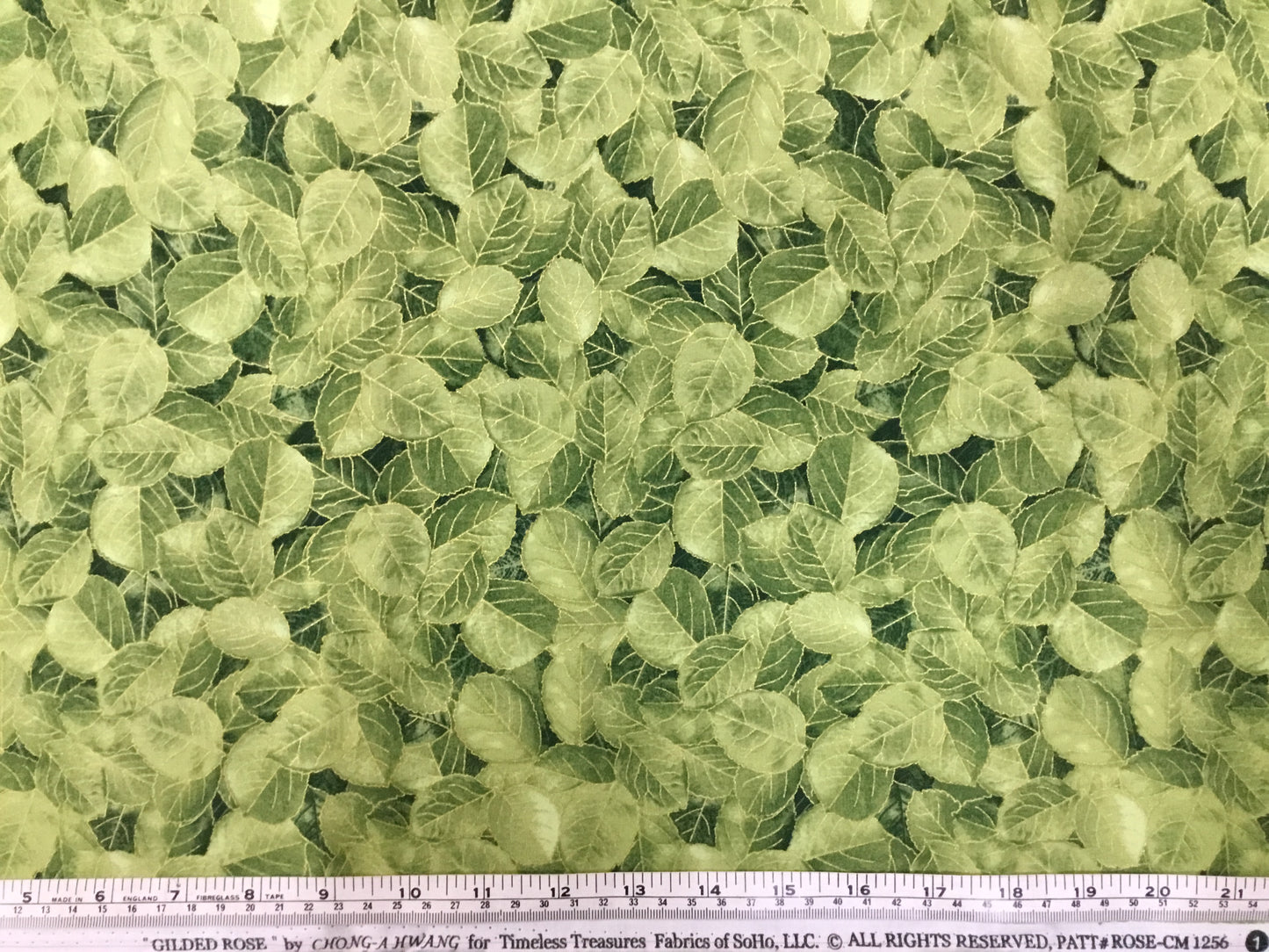 Timeless Treasures Fabric - Gilded Rose - Patt# CM-1256