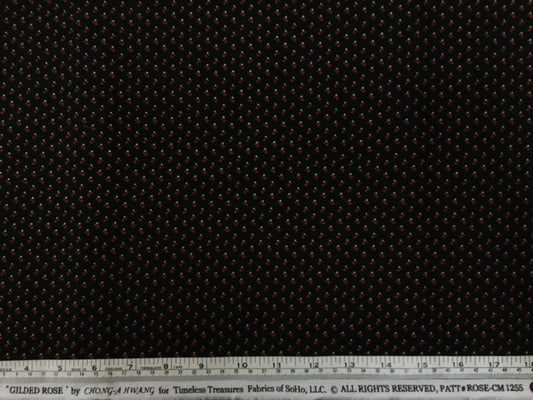 Timeless Treasures Fabric - Gilded Rose - Patt# CM-1255