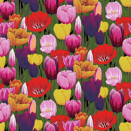 Nutex - Flower Market - Tulips - 81090-7