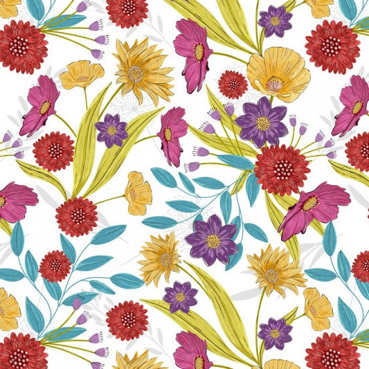Nutex - Vintage Florals - Vintage Blooms - 81430-1
