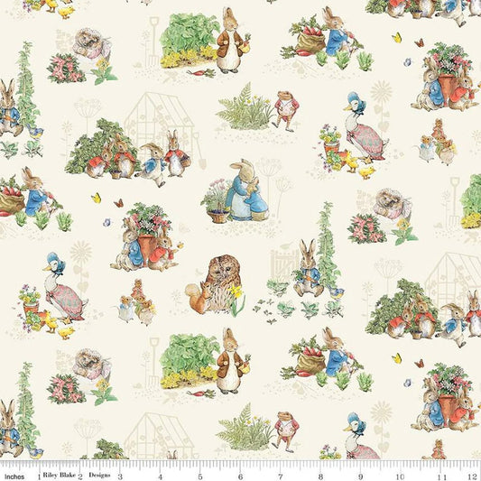 Riley Blake Designs - Peter Rabbit and Friends - Cloud - CD15861