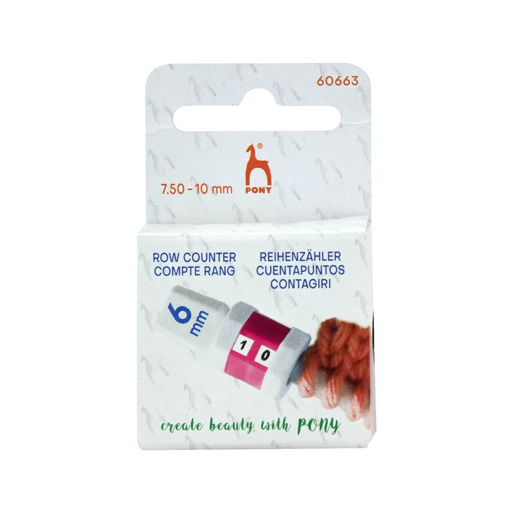 Pony - Row Counter Plastic