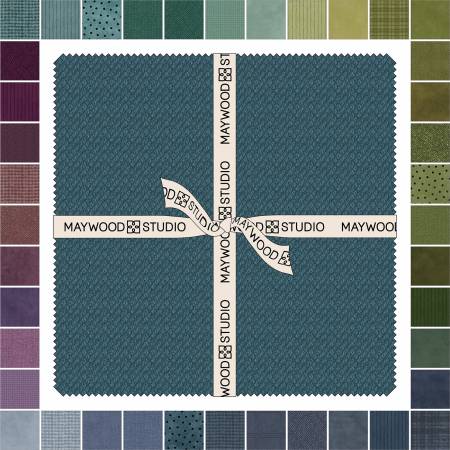 Woolies Flannel - 10" Squares - Gemstones