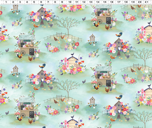 Clothworks - Simple Life - Farm Life - Y4330-109