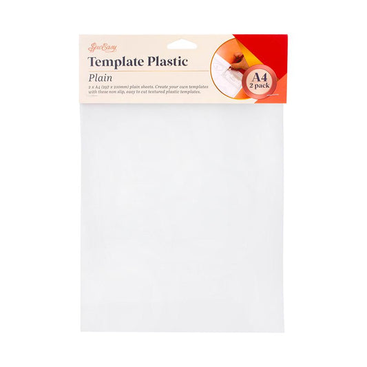 Sew Easy Template Plastic Sheets / Plain A4 2pcs
