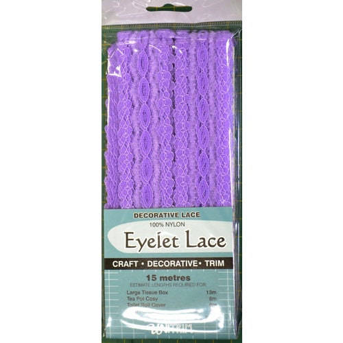 Unitrim - Decorative Eyelet Lace - 30MM x 15M