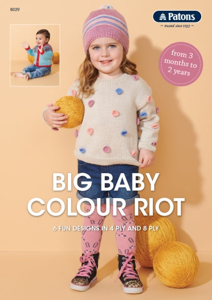 Patons - Big Baby Colour Riot - 8029