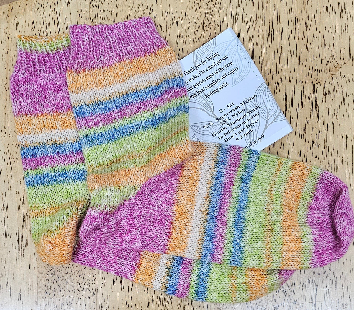 Knitted Socks S331