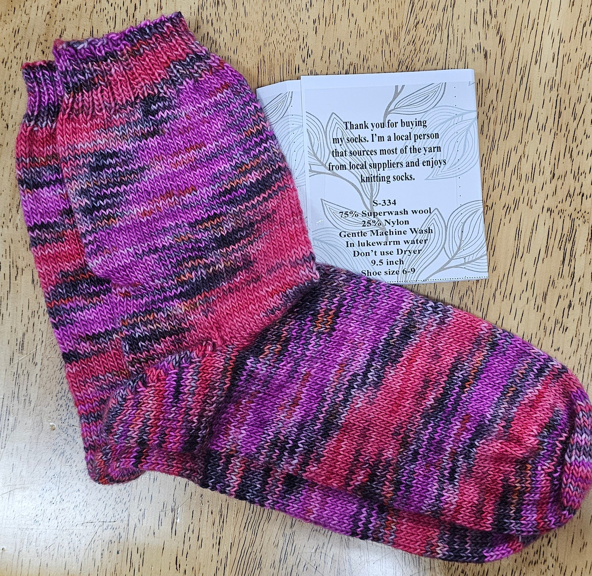 Knitted Socks S334