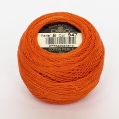 DMC COTTON PERLE NO.8 10G BALL
