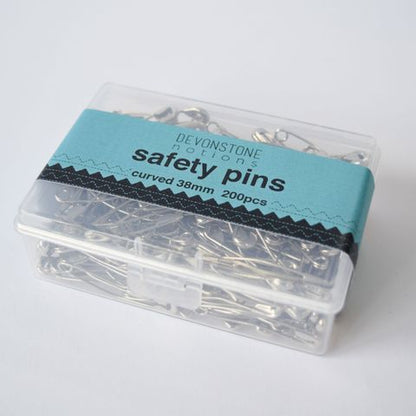 Devonstone Notions - Curved Safety Pins - 200pcs