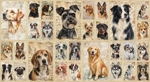 Devonstone - Coops Farm - DV7937 - Dog Panel