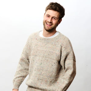 The Ian Jumper - Adults Knitting Pattern | PT 8687