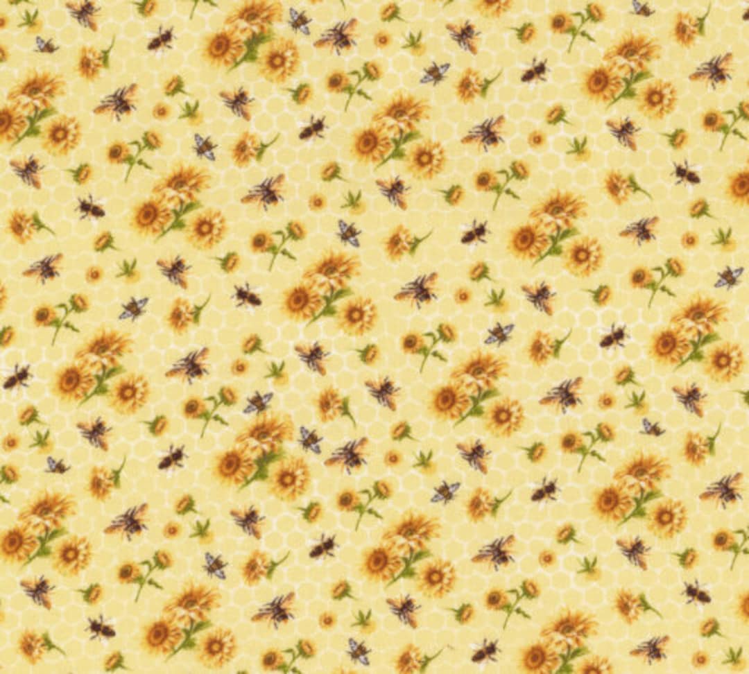 Timeless Treasures Fabrics - Honey Bee Farm - #CD2394