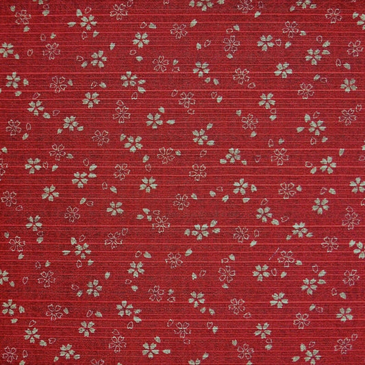 Sevenberry - Double Sided Cotton Shantung - Red