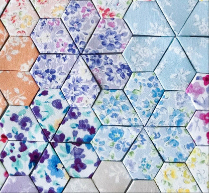 EPP Jewels 1" x 18 pieces + 3 matching hexagons