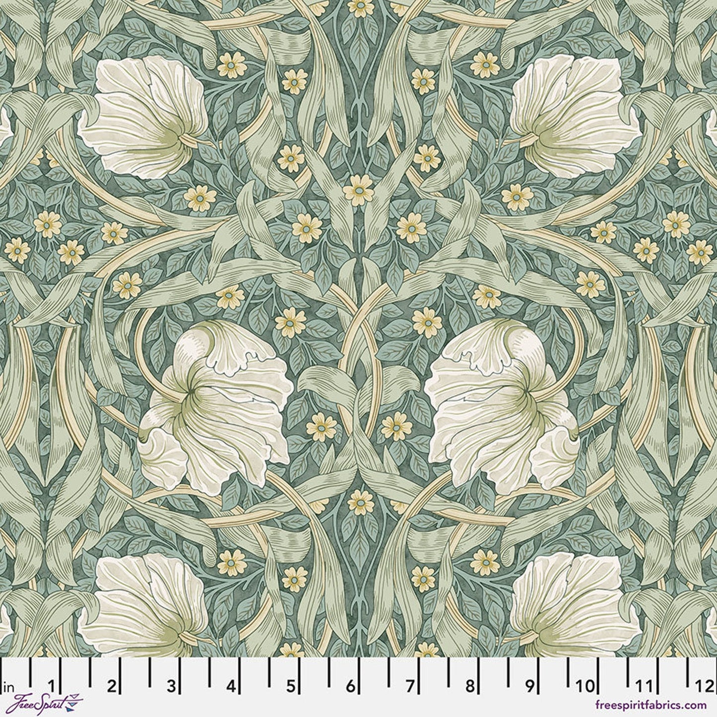 Morris & Co - Small Pimpernel - Olive
