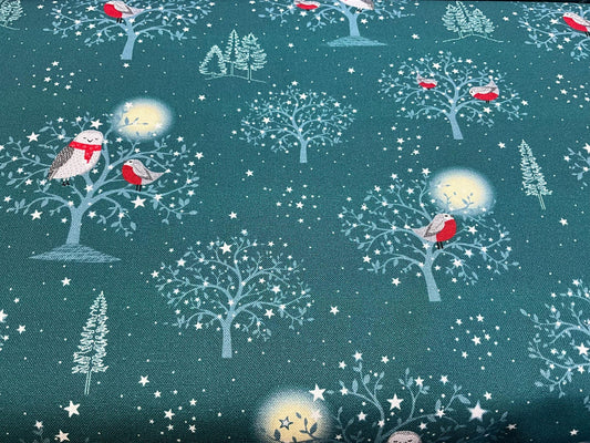 Nutex - Winter Moonlight - Robin and Owl - 81920-102