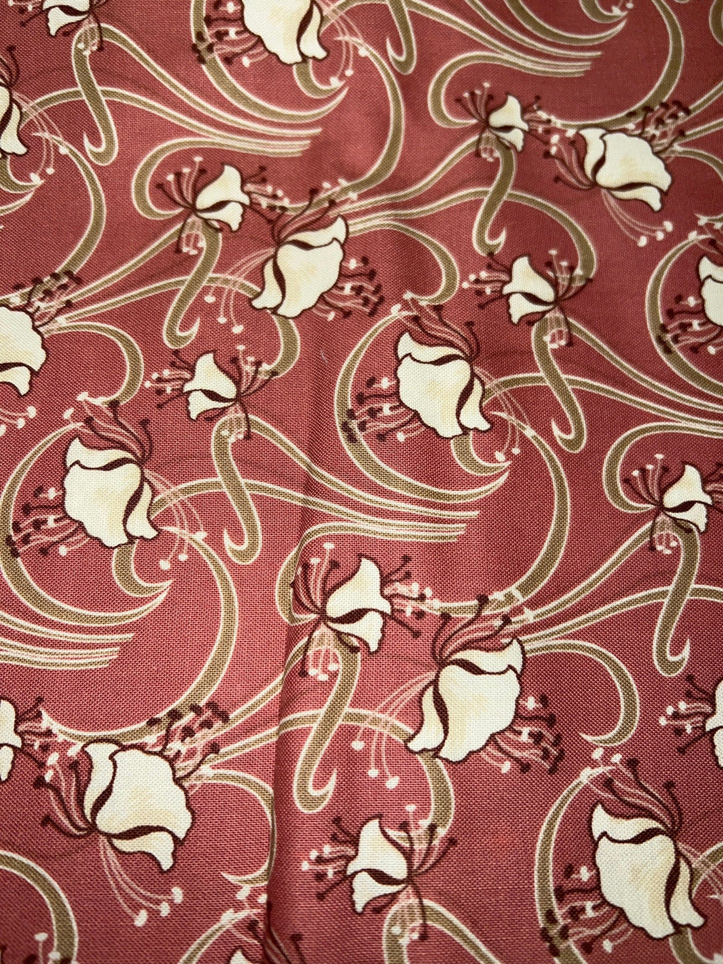 Timeless Treasures Fabrics- Rose - #Era C-3114