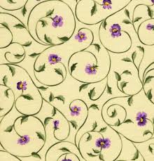 Classic Cottons - Passion for Pansies - Yellow - #370