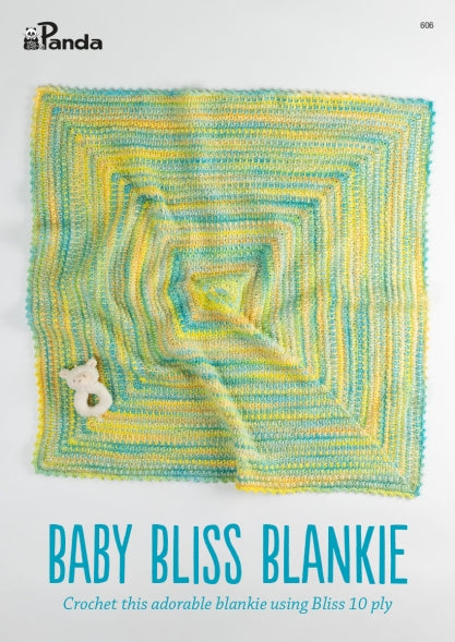 Panda - Baby Bliss Blankie - 606