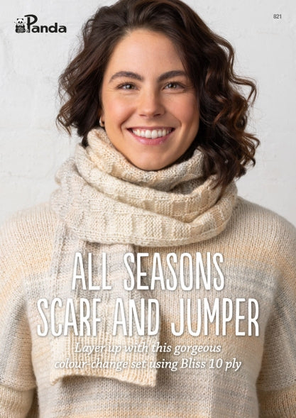 Panda - All Seasons Scarf & Jumper - 821