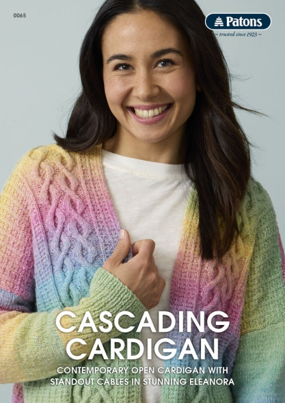 Patons - Cascading Cardigan - 0065