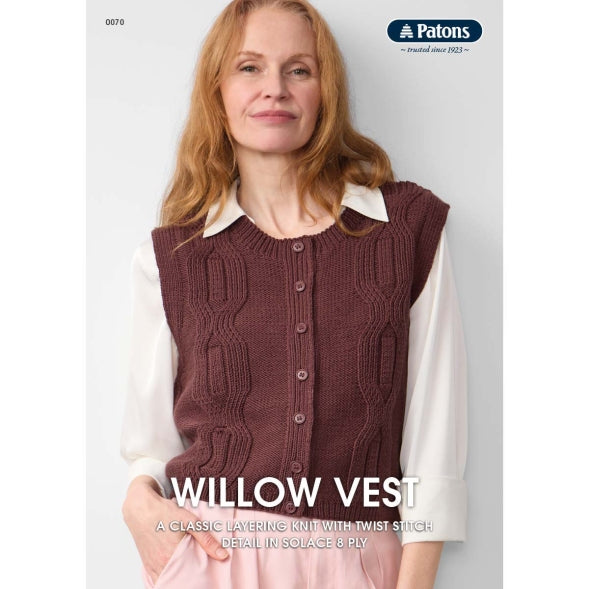 Patons - Willow Vest - 0070