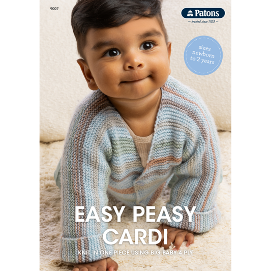 9007 - Patons - Easy Peasy Cardi