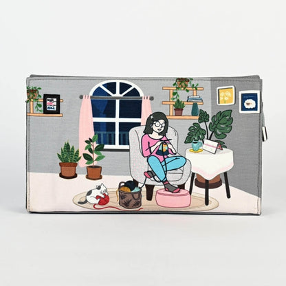 KnitPro - Passion Collection - Project Pouch with Roll-On Cases