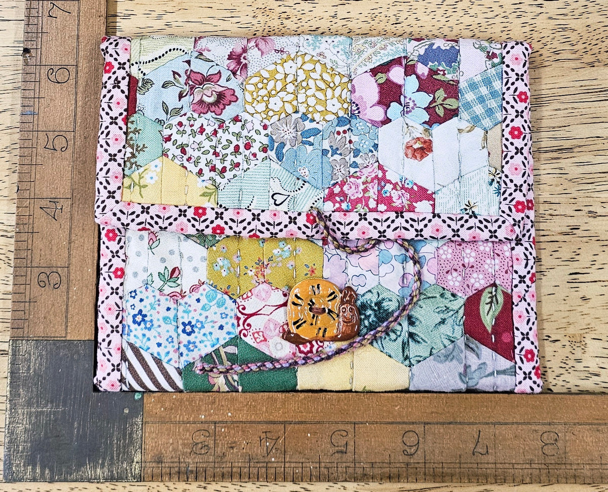 Tri-fold Pouch Handstitched