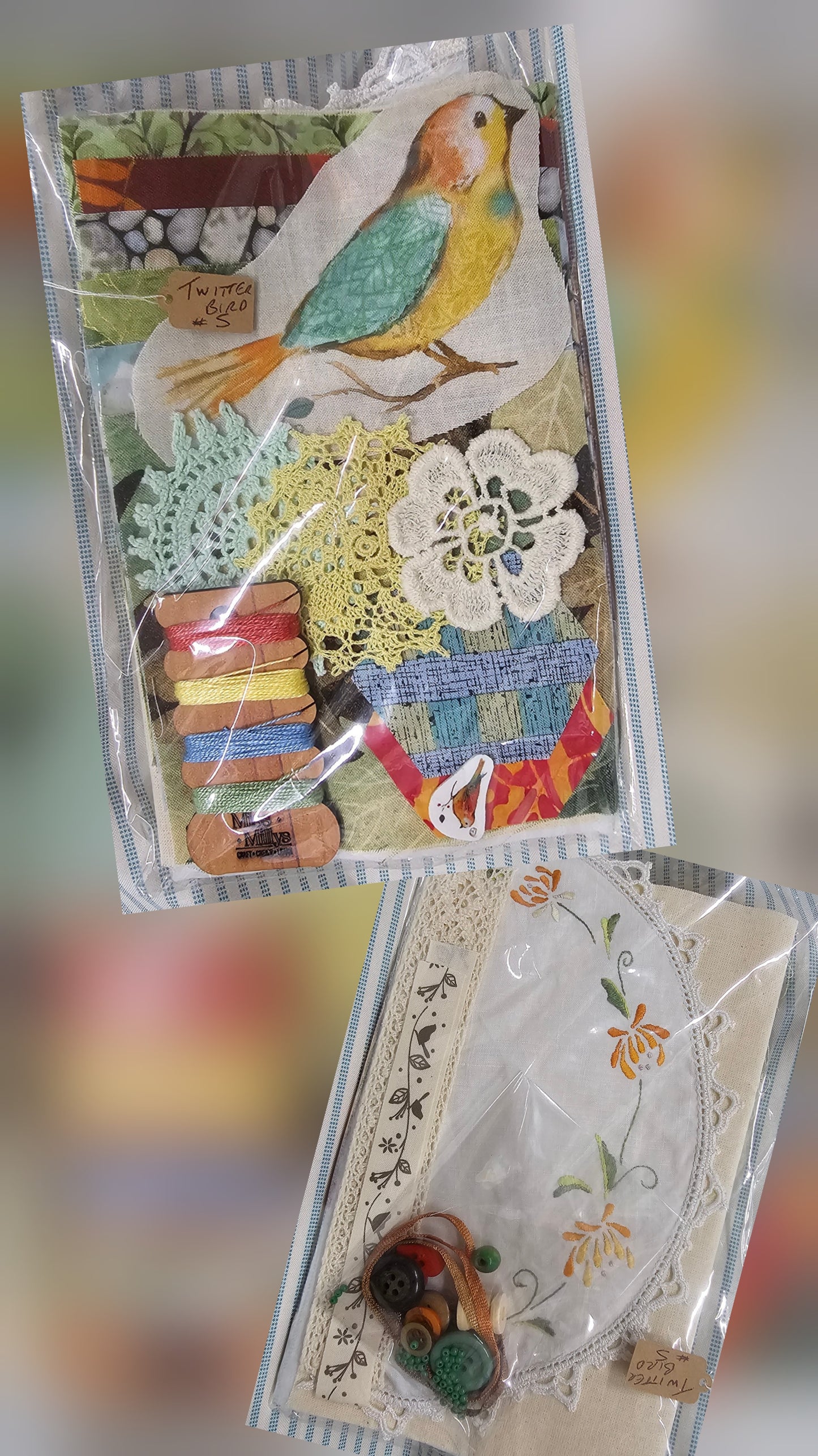 Twitter Bird - Slow Stitching Kits