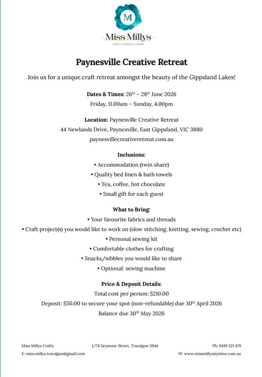 Paynesville Creative Retreat