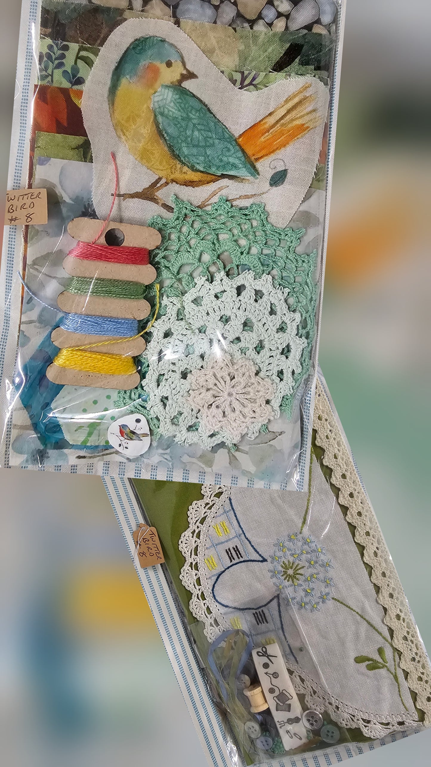 Twitter Bird - Slow Stitching Kits